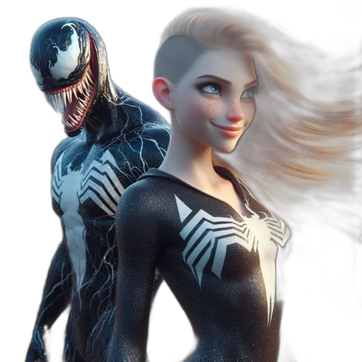 comic book art, concept art, 3d render, fantasy art transparent PNG cut-out