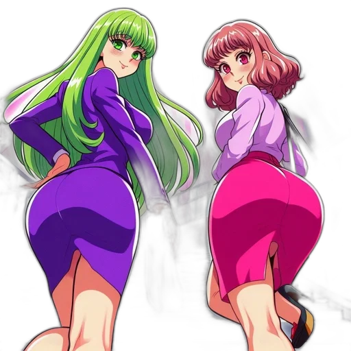 dress, jacket, anime, concept art transparent PNG cut-out