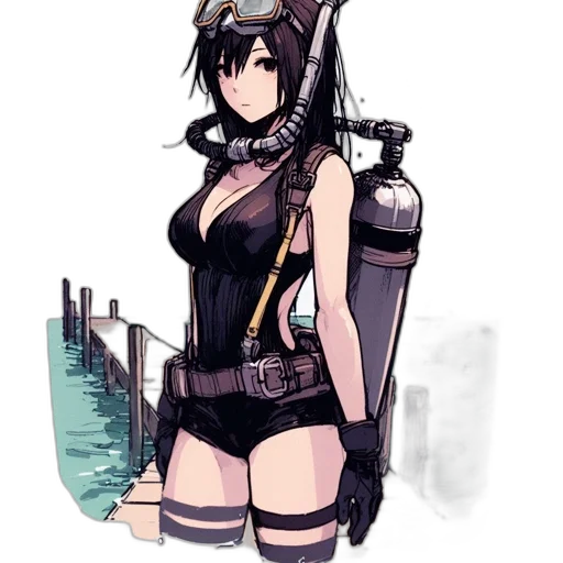 weapon, staff, sword, robot transparent PNG cut-out