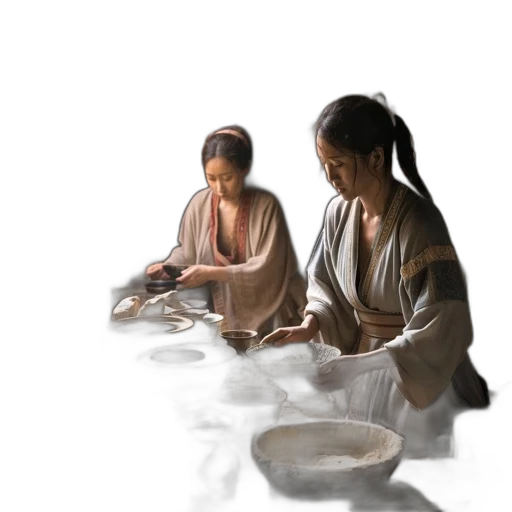 food, jewelry, oil painting, photorealistic transparent PNG cut-out