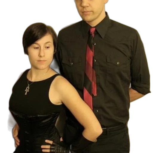 dress, staff, jacket, robot transparent PNG cut-out