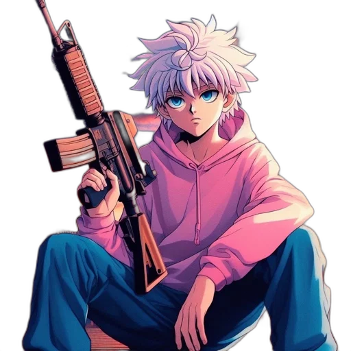 weapon, jacket, sword, staff transparent PNG cut-out
