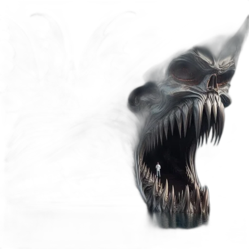 dragon, creature, animal, mask transparent PNG cut-out