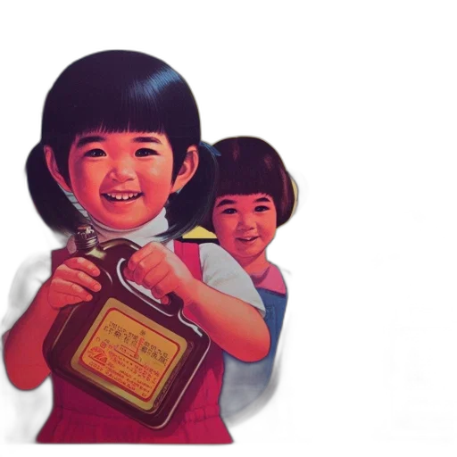bottle, photorealistic, 3d render, oil painting transparent PNG cut-out