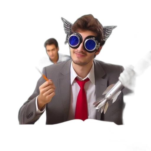staff, mask, weapon, robot transparent PNG cut-out