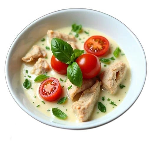 food, photorealistic, 3d render, close-up transparent PNG cut-out