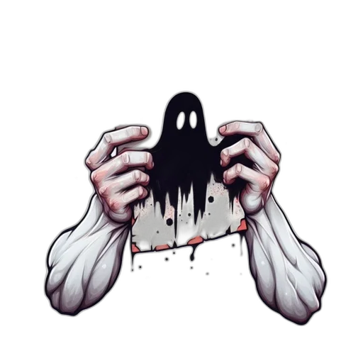 mask, face, creature, comic book art transparent PNG cut-out