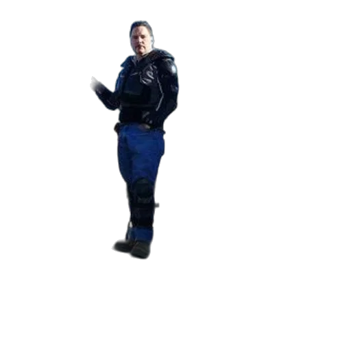 staff, robot, jacket, shoes transparent PNG cut-out