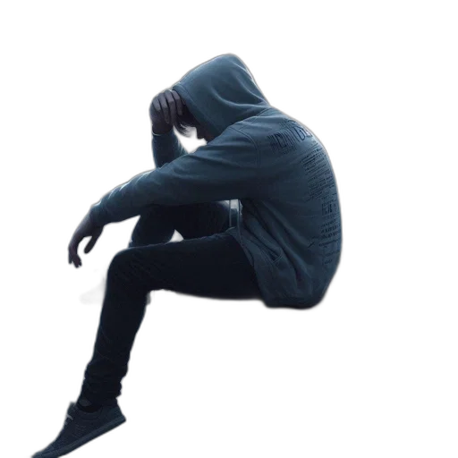 jacket, mask, face, hat transparent PNG cut-out