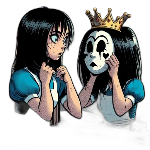 crown, mask, jewelry, face transparent PNG cut-out