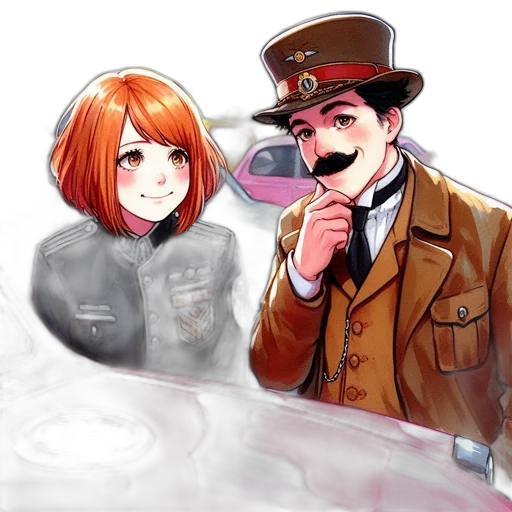 staff, hat, weapon, anime transparent PNG cut-out