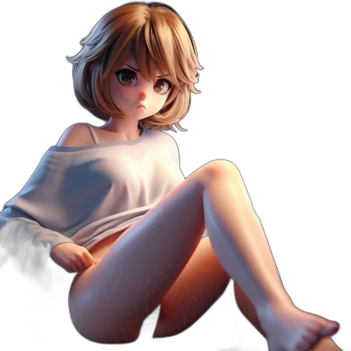 dress, robot, staff, face transparent PNG cut-out