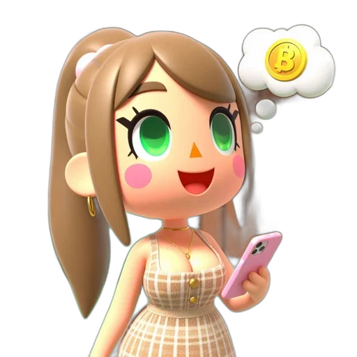 dress, face, staff, 3d render transparent PNG cut-out