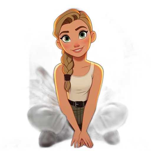staff, jewelry, dress, cartoon transparent PNG cut-out