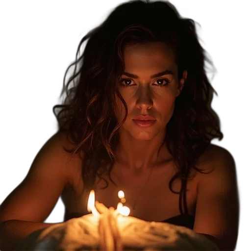 jewelry, photorealistic, fire, neon lights transparent PNG cut-out