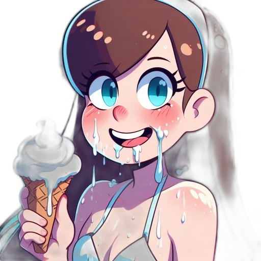 creature, staff, dress, cartoon transparent PNG cut-out
