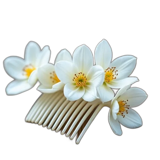 crown, flower, jewelry, hair transparent PNG cut-out