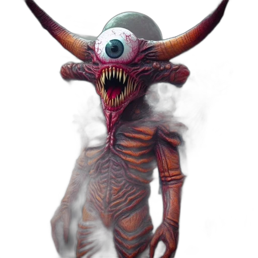 mask, creature, face, staff transparent PNG cut-out