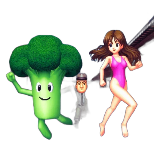 hair, staff, weapon, hat transparent PNG cut-out