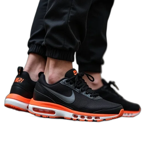 shoes, 3d render, photorealistic, nike transparent PNG cut-out