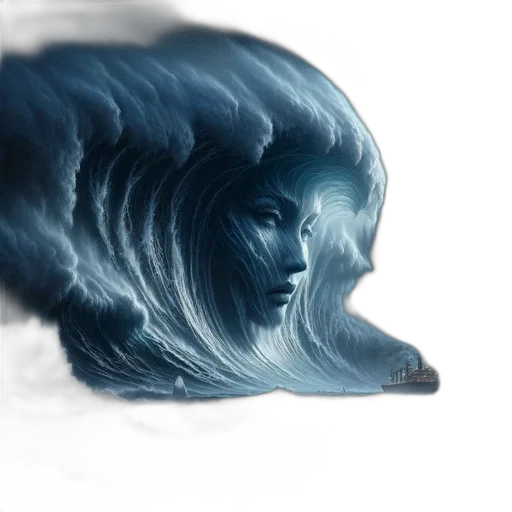 hair, creature, face, dragon transparent PNG cut-out