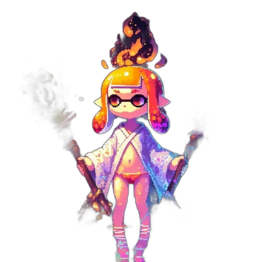 staff, jacket, weapon, concept art transparent PNG cut-out