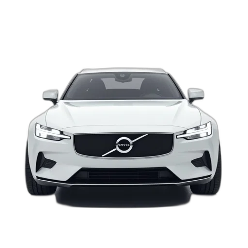 car, 3d render, photorealistic, front transparent PNG cut-out