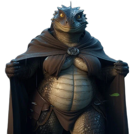 dragon, creature, animal, staff transparent PNG cut-out