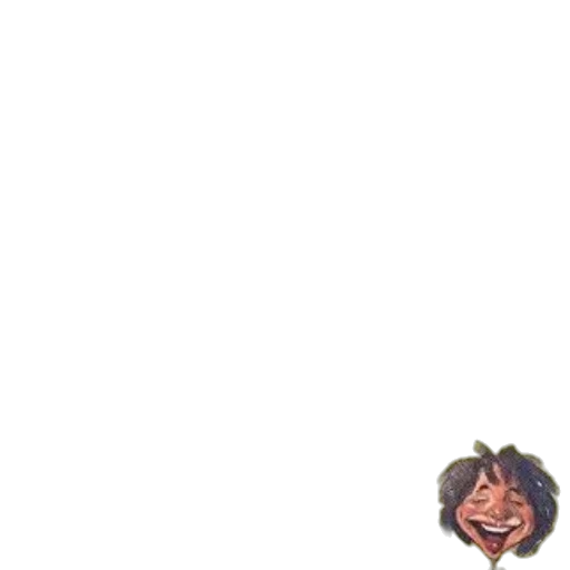 face, hair, creature, staff transparent PNG cut-out