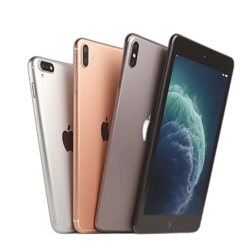 ipad, person, apple, mini transparent PNG cut-out