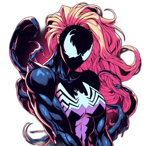 hair, mask, animal, comic book art transparent PNG cut-out