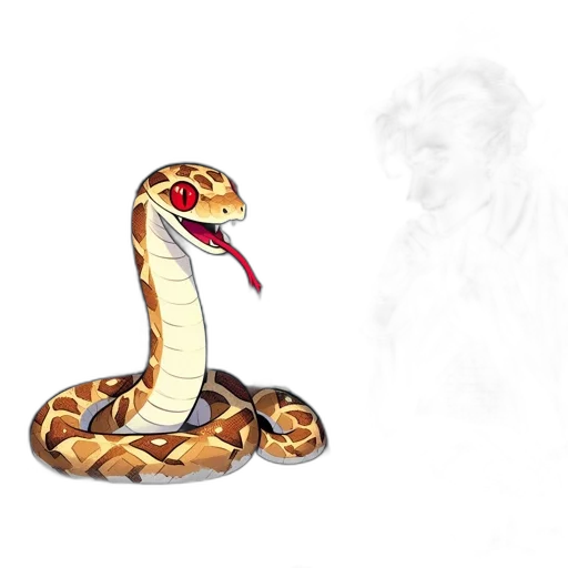 dragon, animal, creature, staff transparent PNG cut-out