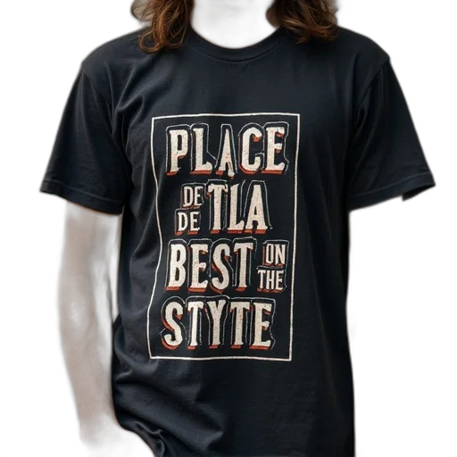 shirt, words, sous, place transparent PNG cut-out
