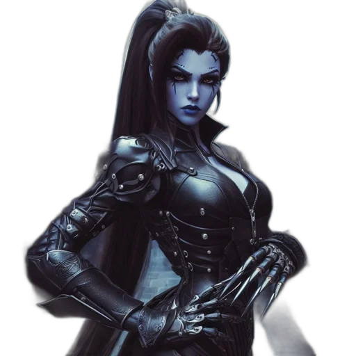 staff, concept art, fantasy art, cyberpunk transparent PNG cut-out