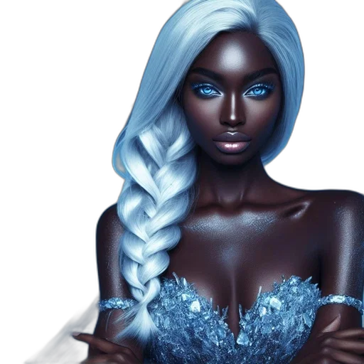 dress, jewelry, fantasy art, concept art transparent PNG cut-out