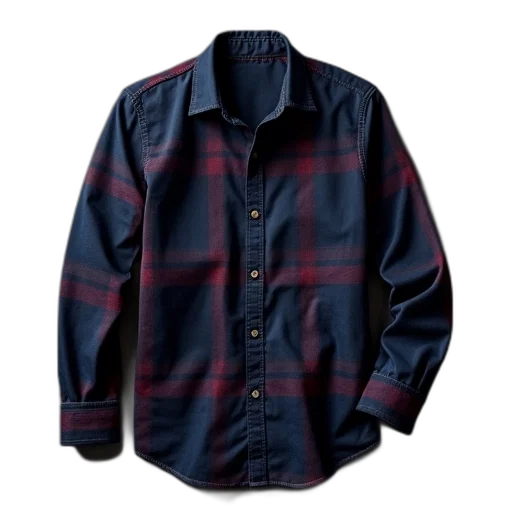 jacket, dark, red, checked transparent PNG cut-out