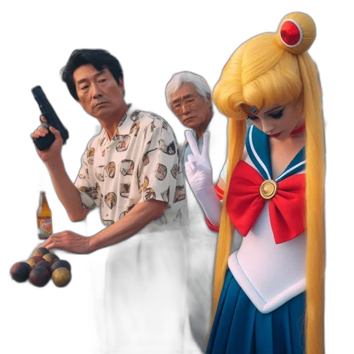 weapon, staff, dress, umbrella transparent PNG cut-out