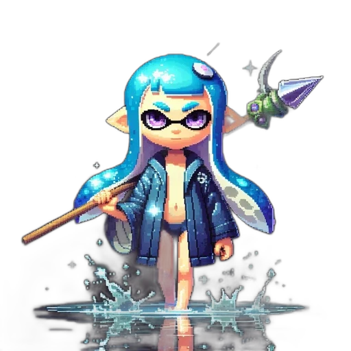 weapon, staff, sword, jacket transparent PNG cut-out
