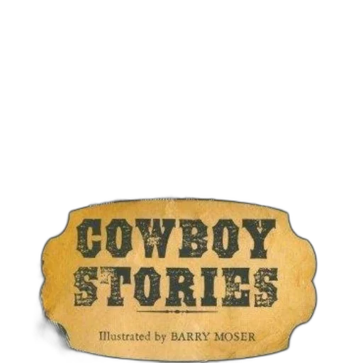 cowboy, stories, book, cover transparent PNG cut-out