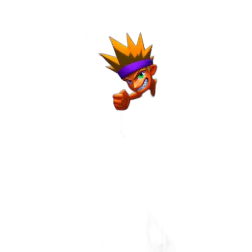 dragon, creature, staff, weapon transparent PNG cut-out