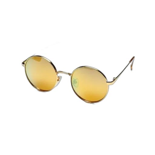 jewelry, golden, pair, round transparent PNG cut-out