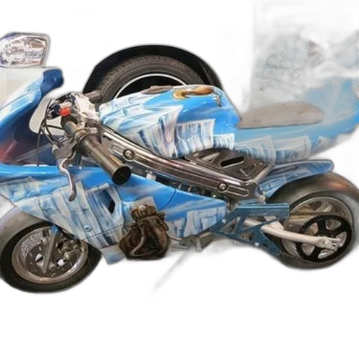 car, robot, weapon, 3d render transparent PNG cut-out