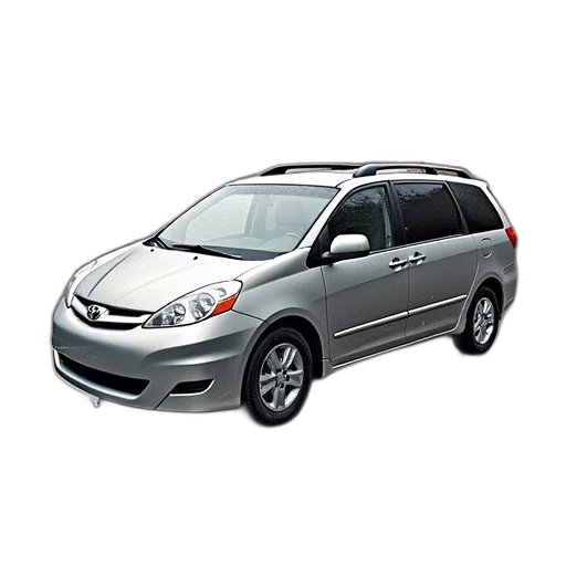 car, 2010, toyota, sienna transparent PNG cut-out