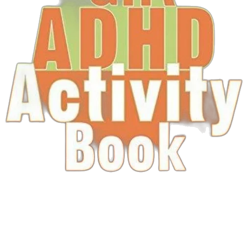 adhd, activity, book, 101 transparent PNG cut-out