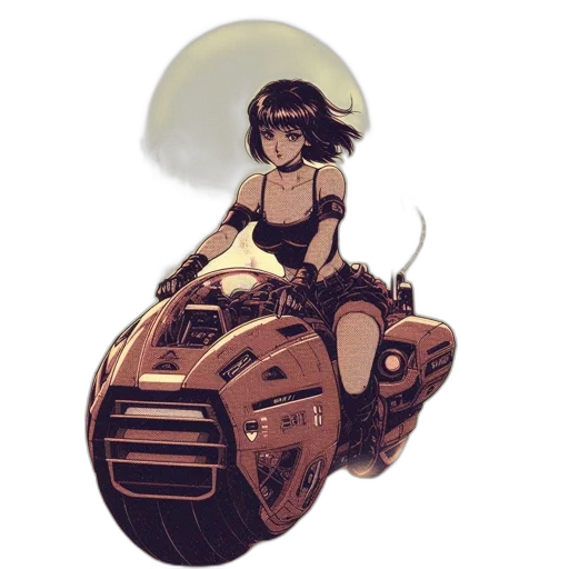 car, robot, dress, weapon transparent PNG cut-out