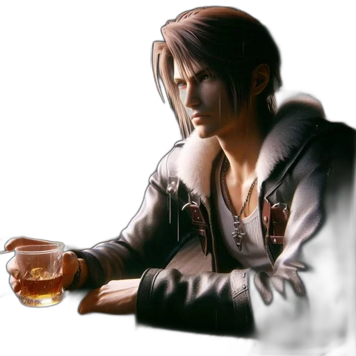 jacket, bottle, weapon, photorealistic transparent PNG cut-out