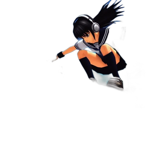 staff, weapon, sword, hair transparent PNG cut-out
