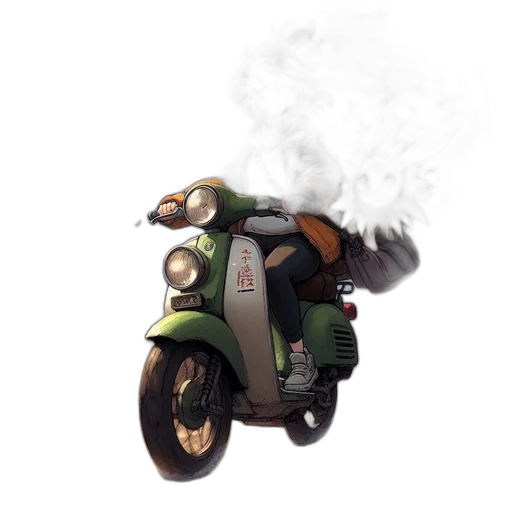 jacket, robot, car, weapon transparent PNG cut-out