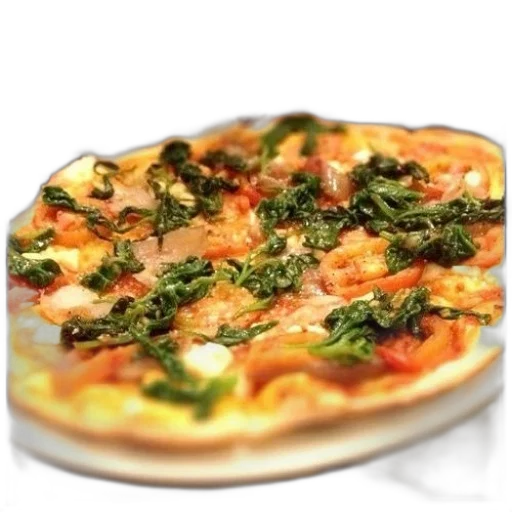 food, 3d render, photorealistic, pizza transparent PNG cut-out