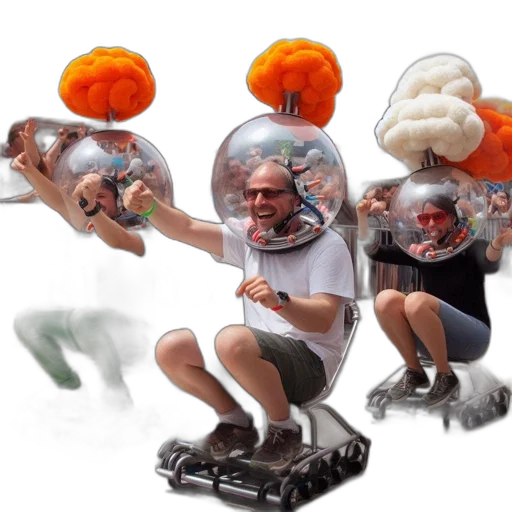 mask, car, hat, creature transparent PNG cut-out
